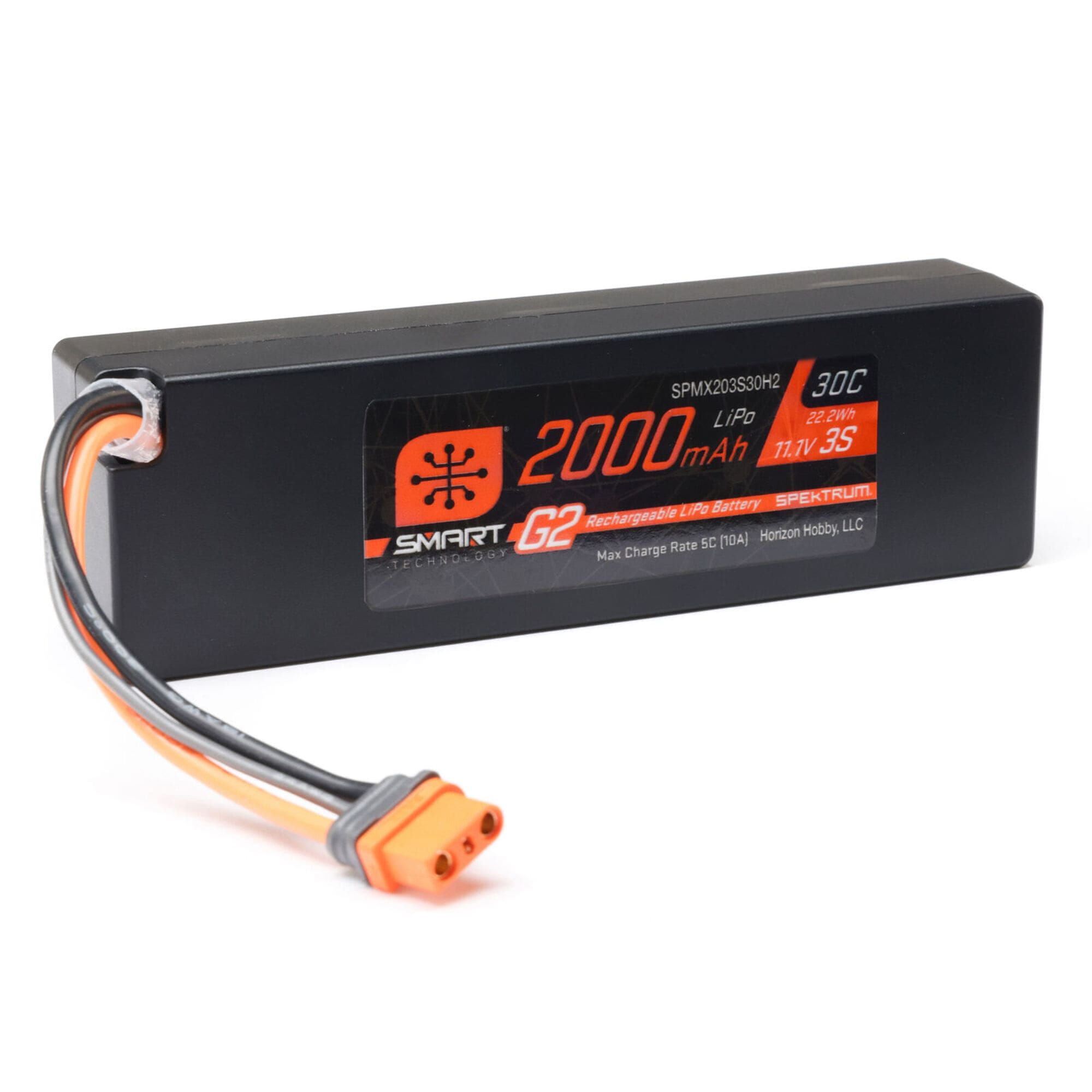 Spektrum 3S Smart G2 LiPo Akku 2000mAh 30C IC2 11,1V Hardcase
