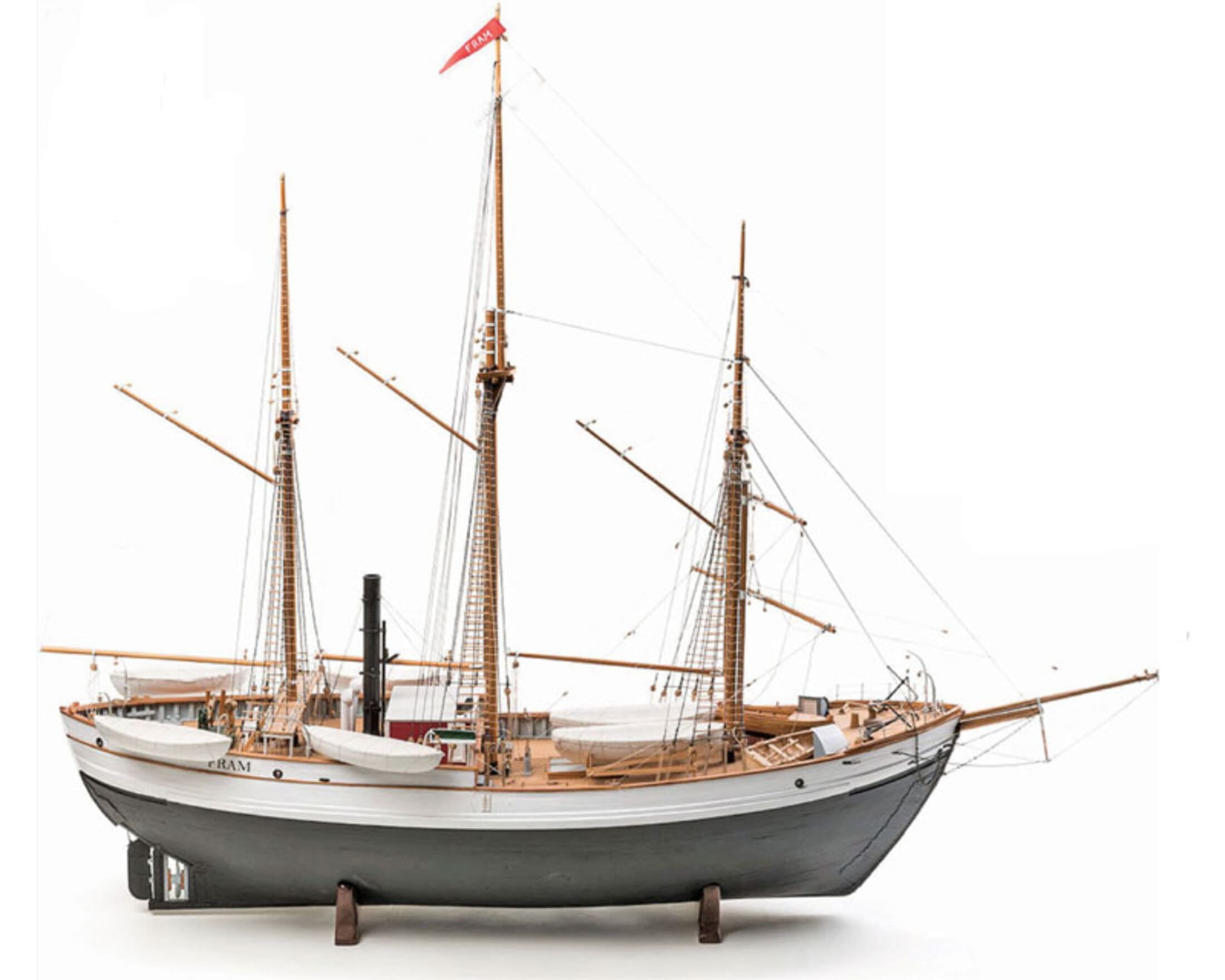 Fram I. Polarforschungsschiff 1-50 Bausatz krick-modell-tec-polarforschungsschiff-1-50-bausatz-fram-1