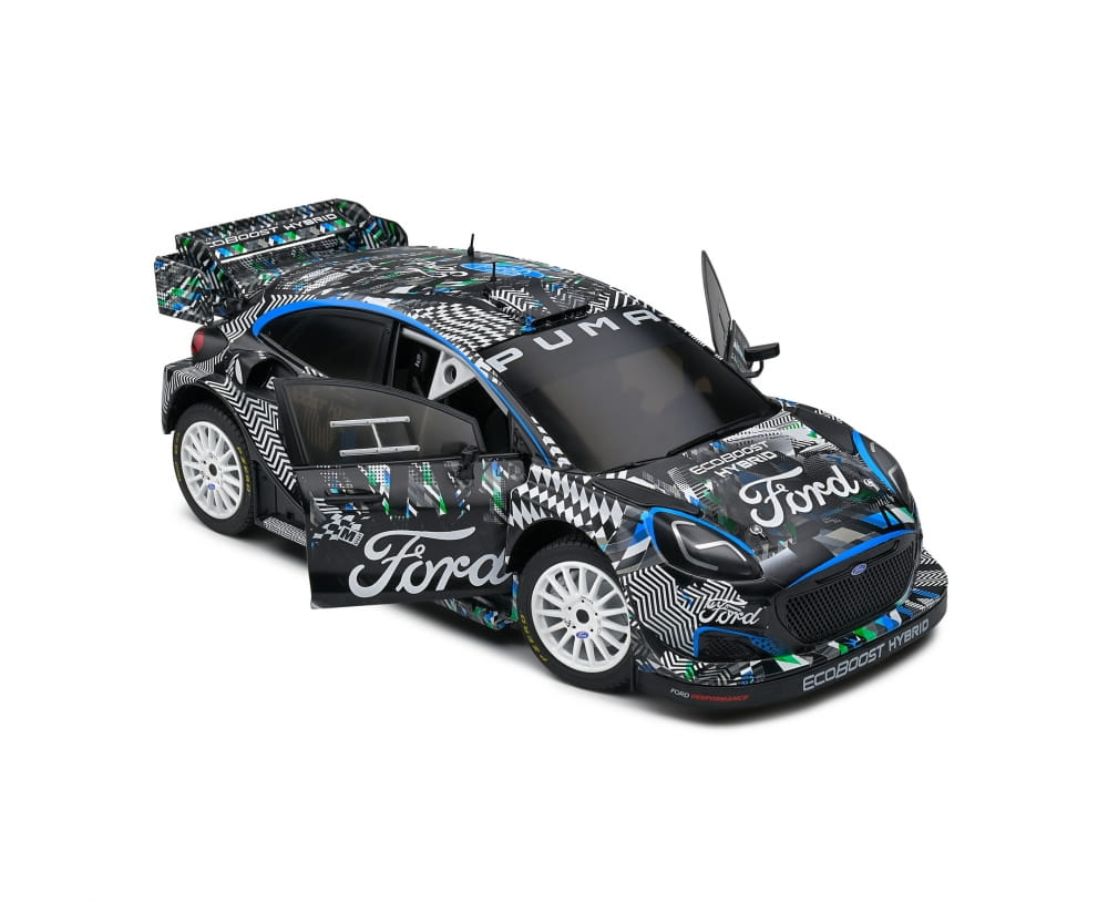 Solido 1_18 Ford Puma WRC schw Modellauto - RC-Zubehoer