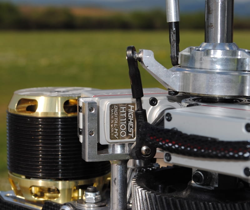 Robitronic Heli HV Servo Dig_MG_BB_Metall_Std. 0_09 sec_18_4kg 72_6g - RC-Zubehoer