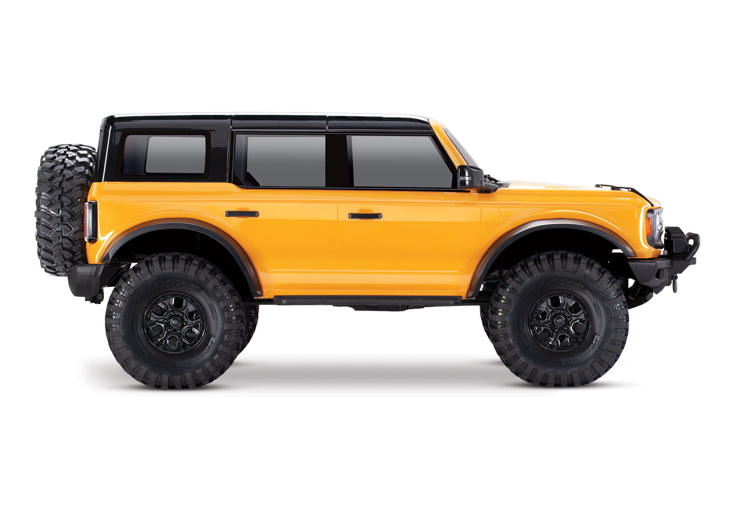Traxxas RC Crawler TRX-4 Ford Bronco 2021 RTR Orange + Akku, Lader Komplett Set