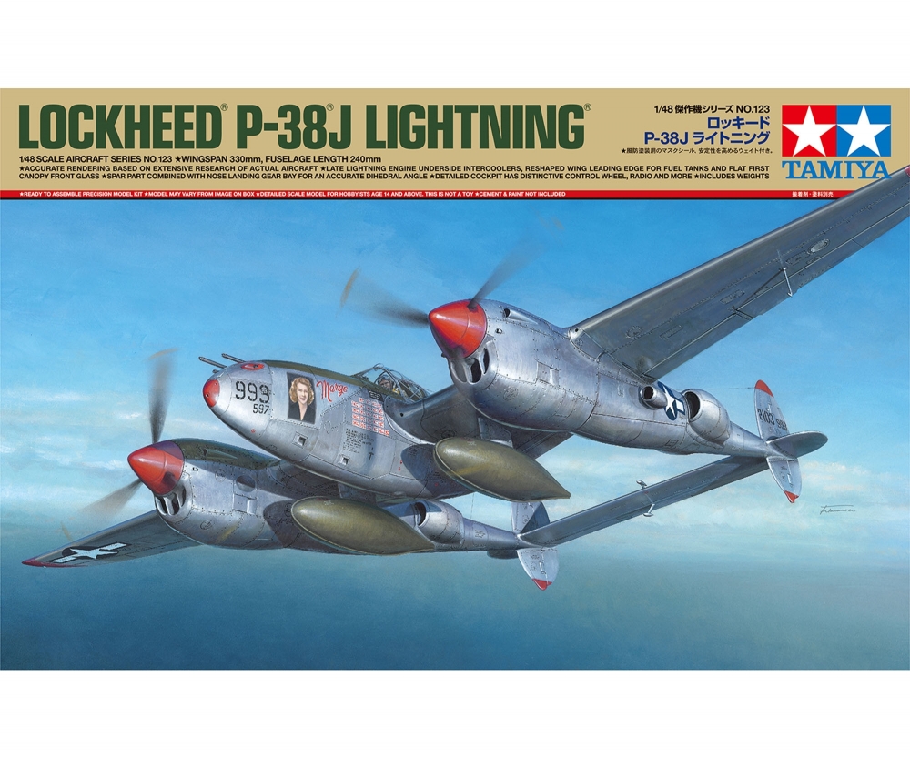Tamiya 1_48 US P-38 J Lightning - RC-Zubehoer