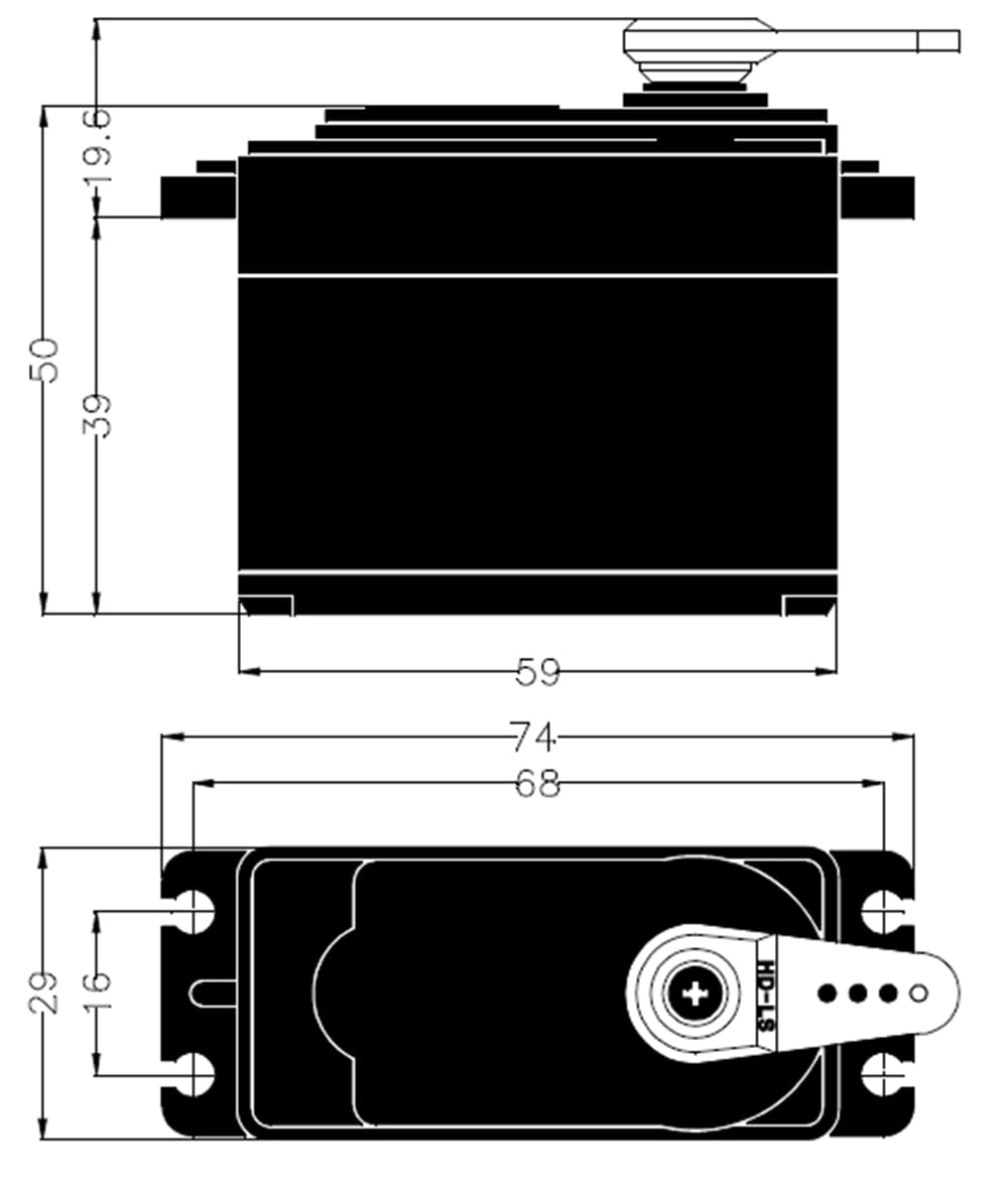 Hitec Servo HS-755HB Hitec Servo HS-755HB