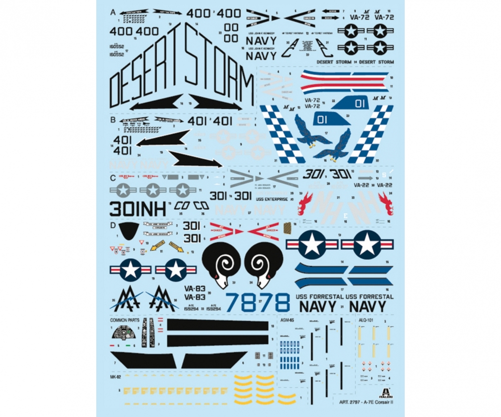 Italeri 1:48 A-7E Corsair II