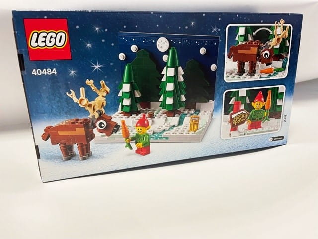LEGO Exklusiv Set Vorgarten des Weihnachtsmanns Limitiert 317 Teile