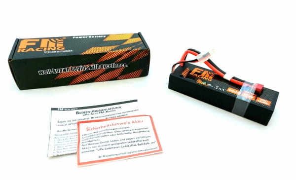 FM Racing LiPo Akku 2S 8000mAh 50C mit T-Plug FM Racing LiPo Akku 2S 8000mAh 50C Hardcase