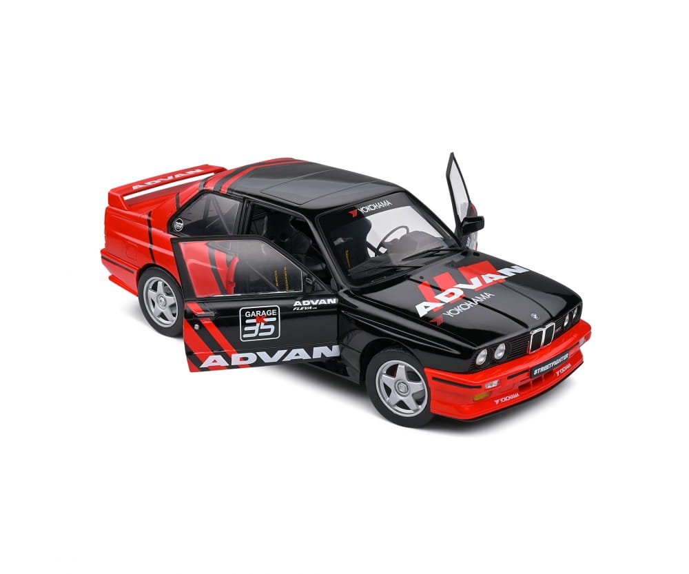 Solido 1_18 BMW E30 M3 ADVAN DRIFT Modellauto - RC-Zubehoer