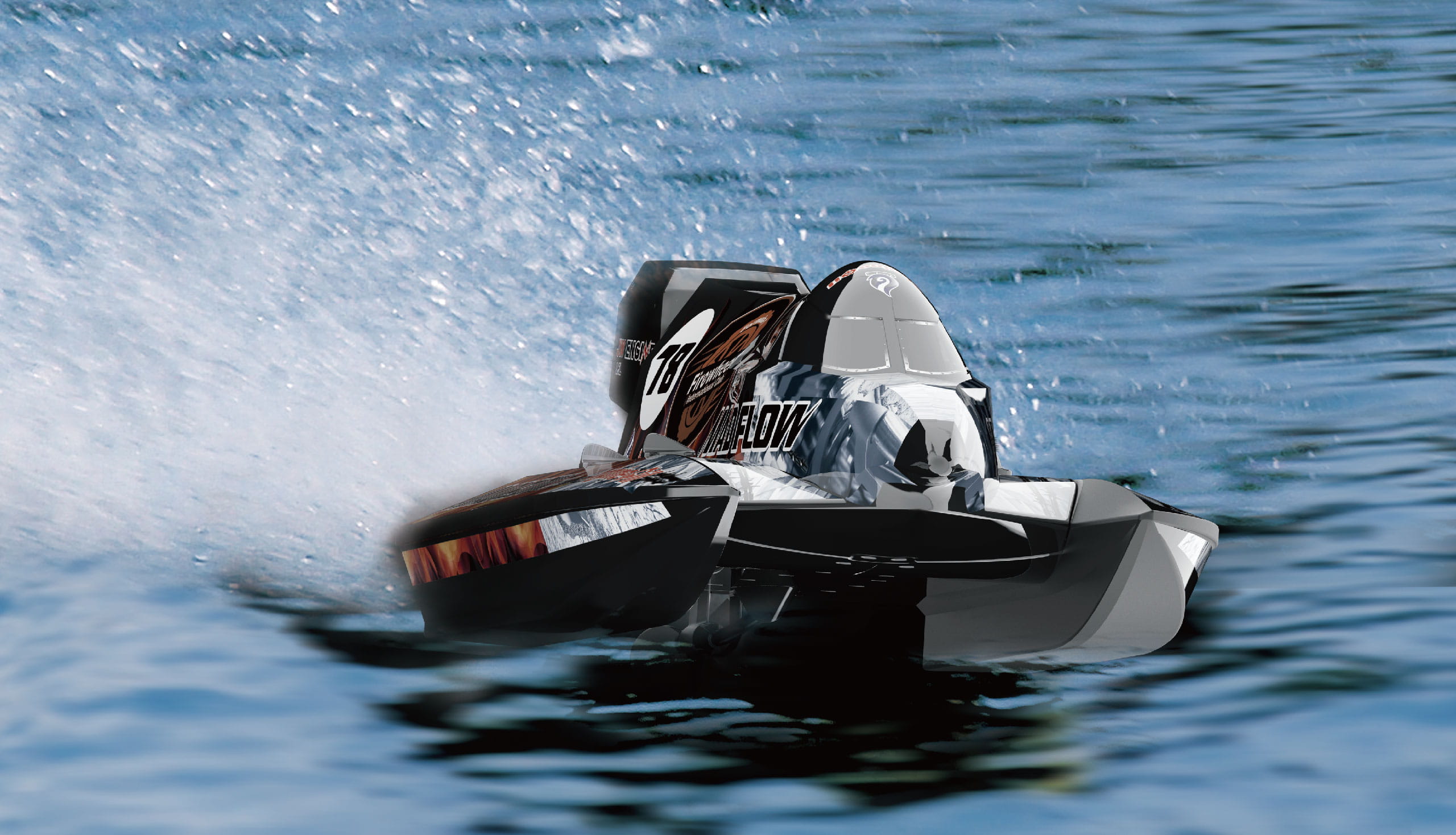 Amewi RC Boot Mad Flow V3 Formel Boot 590mm 3S brushless