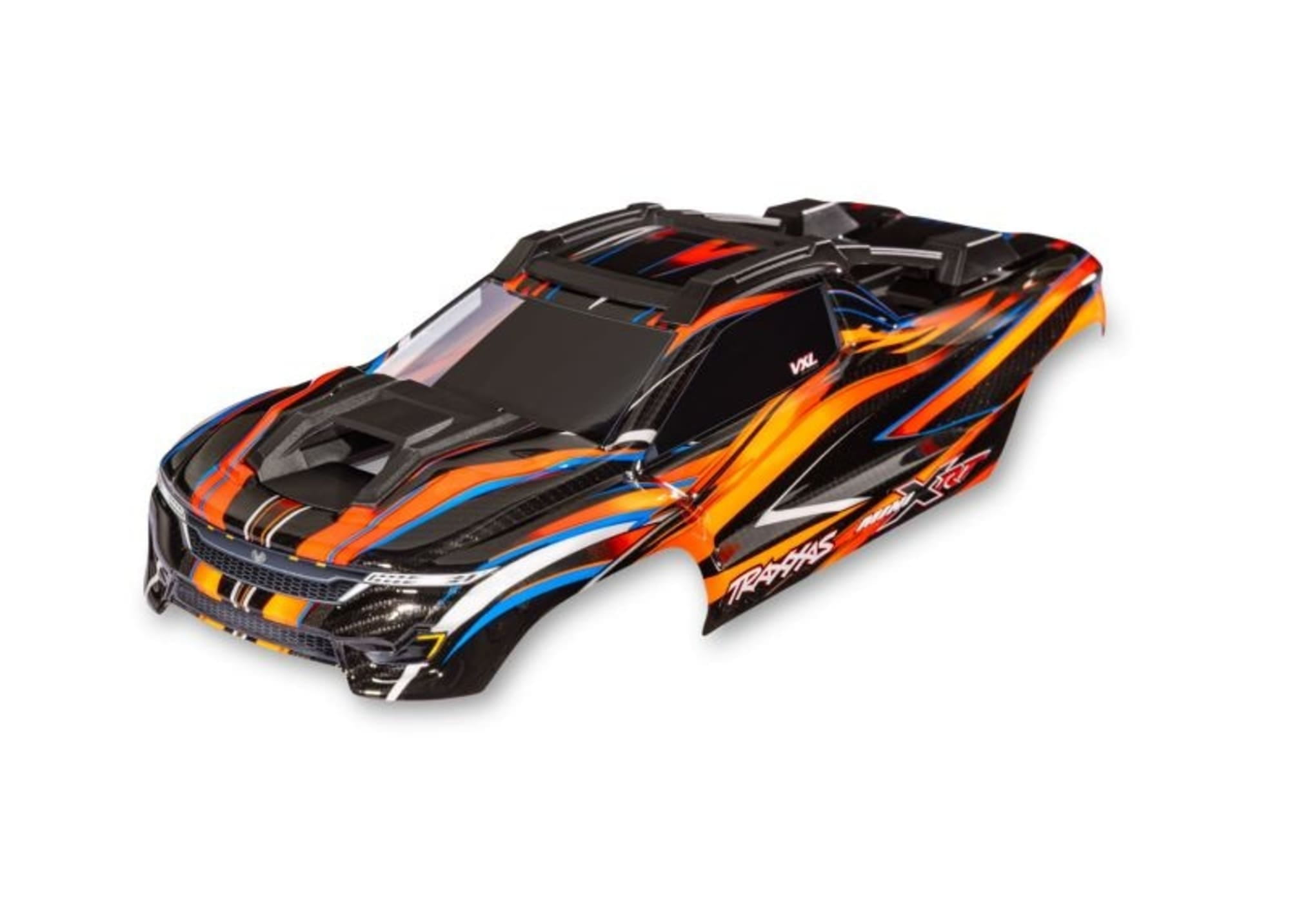 Traxxas Karosserie orange fuer Mini XRT fuer RC Modelle