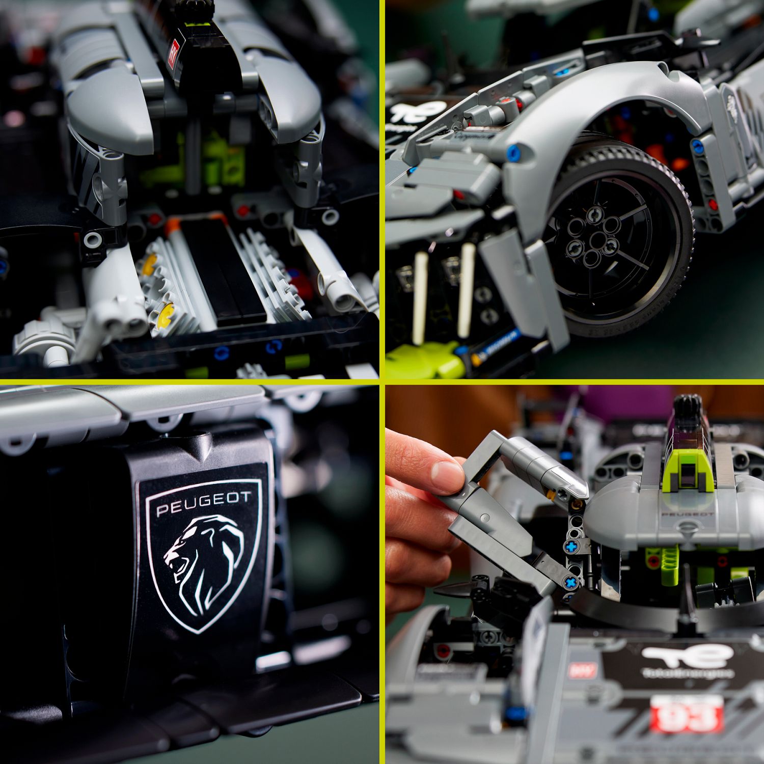 LEGO® Technic Auto Peugeot 9x8 24H LeMans Hybrid Hypercar