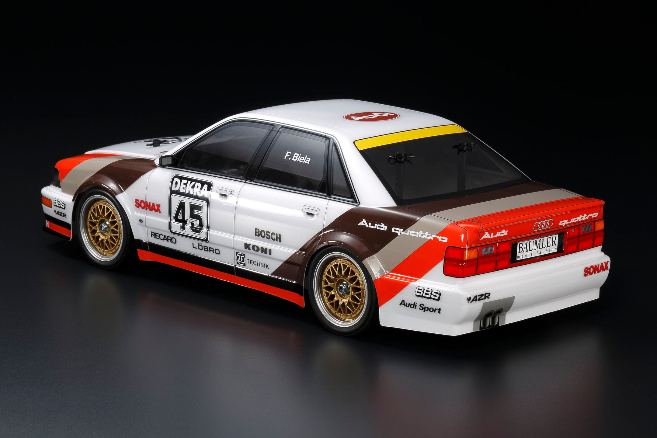 TAMIYA Audi V8 Tourenwagen Bausatz tamiya audi v8 tt02