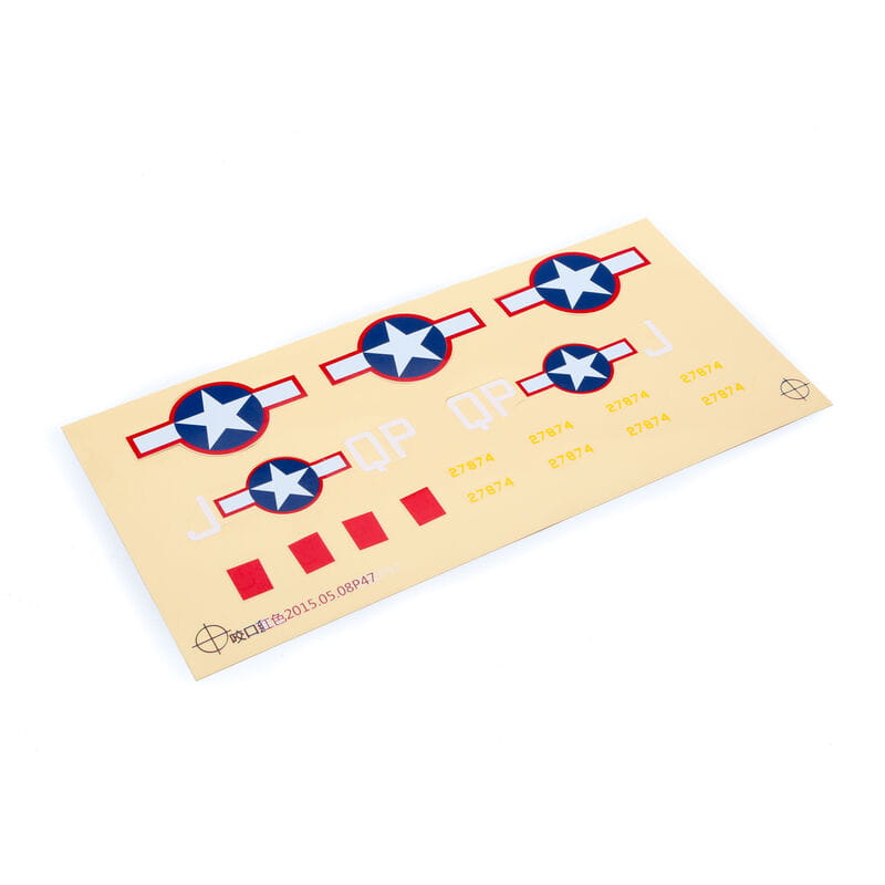 E-flite Dekorbogen_ UMX P-47 BL - RC-Zubehoer