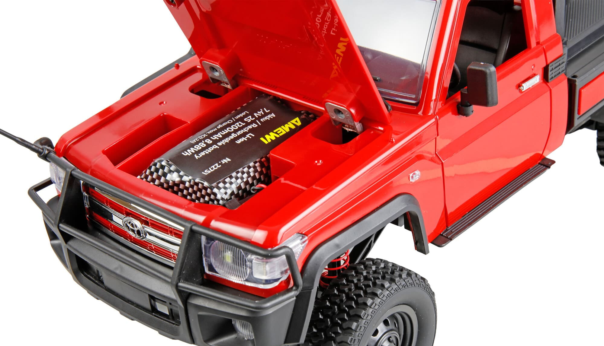 Amewi Toyota Land Cruiser RC Crawler Abschleppwagen 4WD 1_12