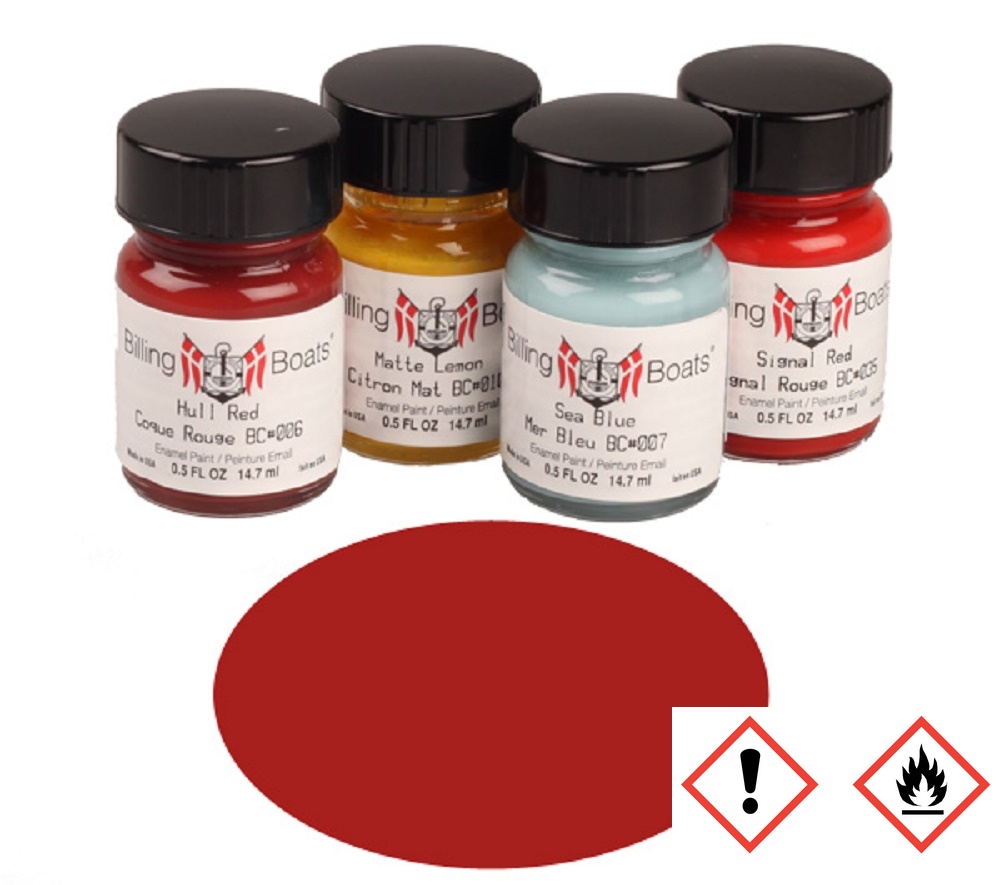 Billing Boats Signal rot 22 ml Acryl Farbe
