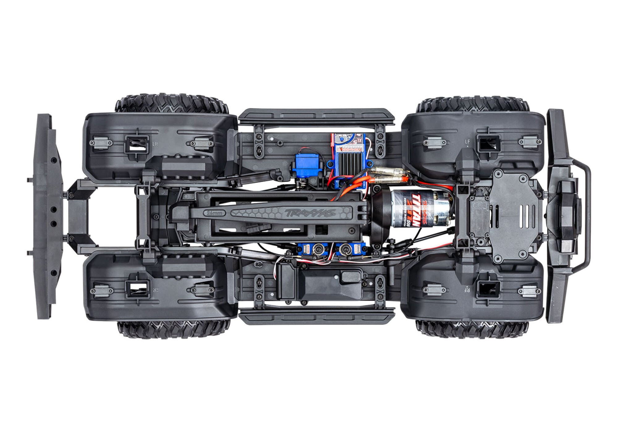 Traxxas TRX-4 4x4 Kit 1_10 Scale-Crawler Brushed Clipless fuer RC Modelle