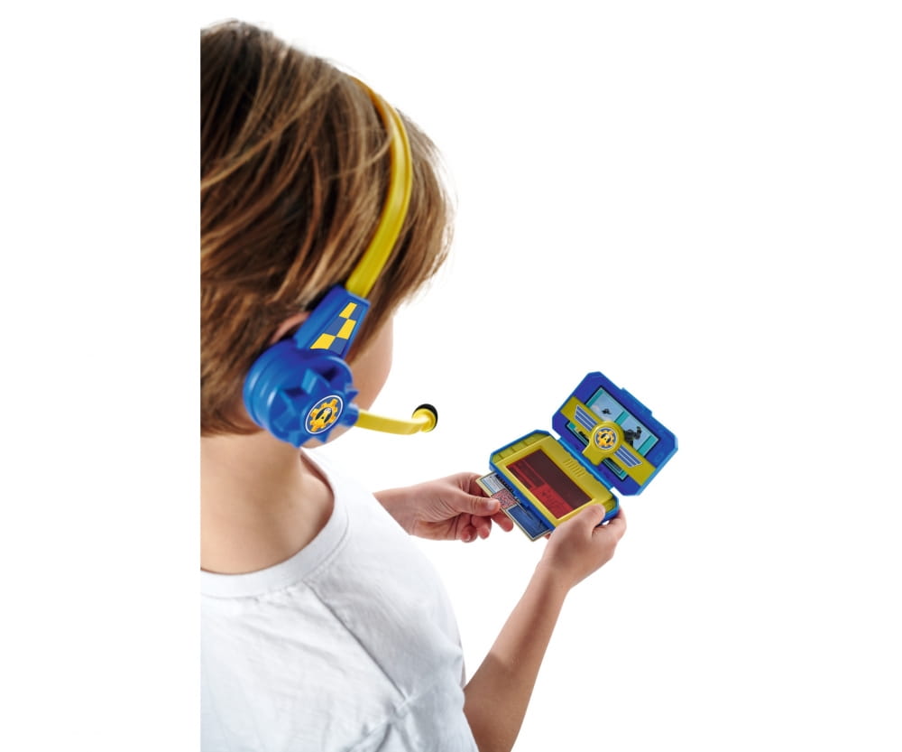 Simba Toys Sam Polizei Headset und Smartphone