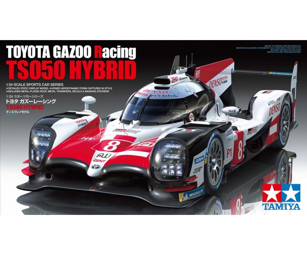 Tamiya Toyota G.R. TS050 Hybrid LM 1:24 Platik Modellbau Auto Bausatz