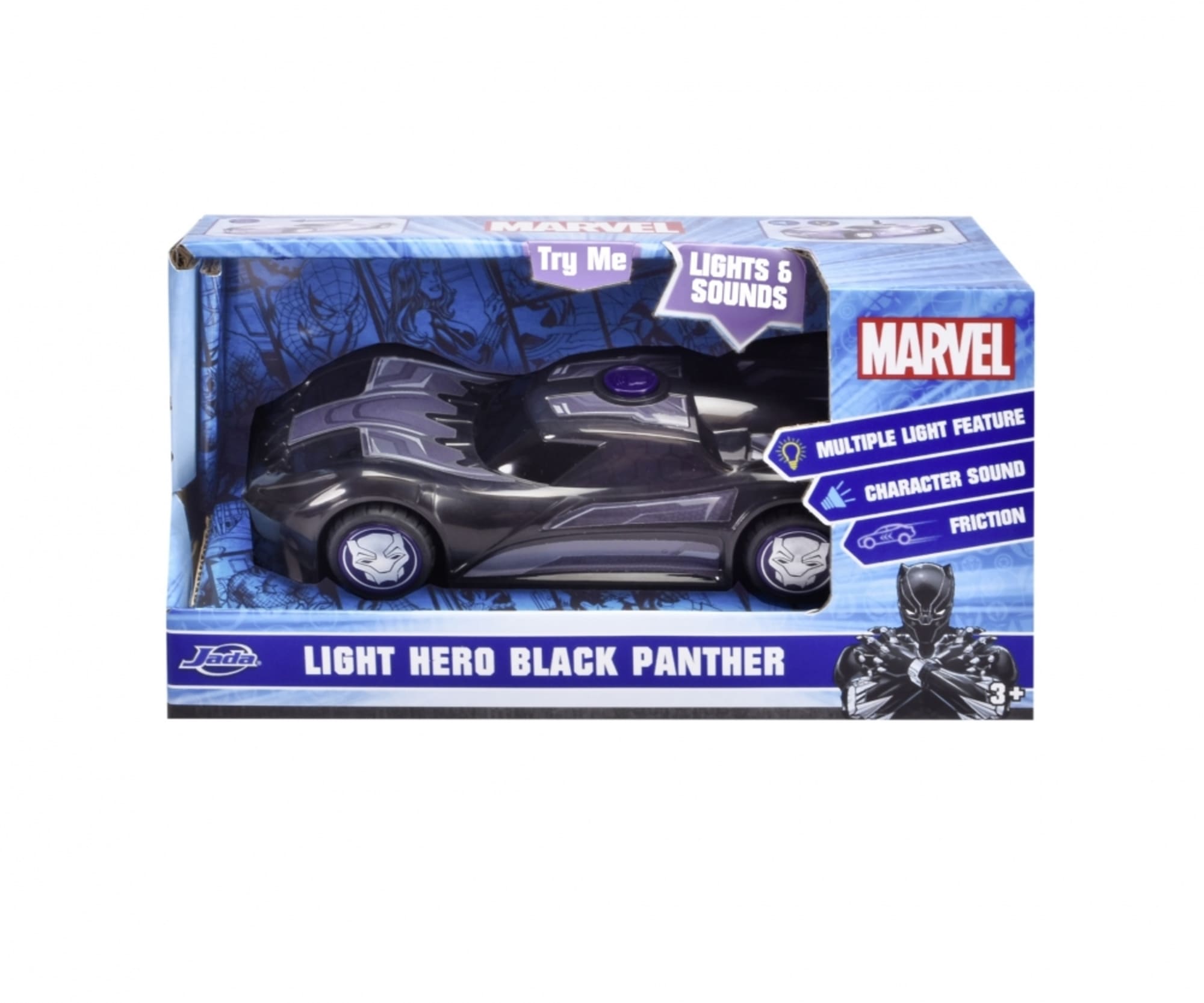 Dickie Marvel Light Hero Black Panther 1_32