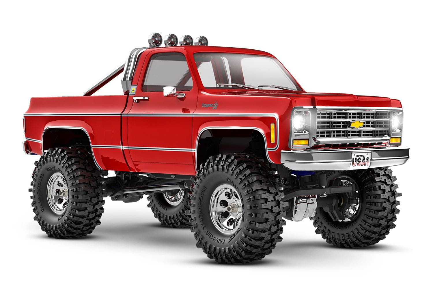 Traxxas TRX-4M RC Crawler Chevy K10 4x4 lifted rot 1:18 RTR Traxxas TRX-4M RC Crawler Chevy K10 4x4 lifted rot 1:18 RTR