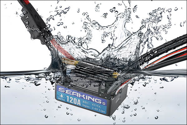 Hobbywing Seaking Bootsregler 120A BEC 5A 2-6s V3