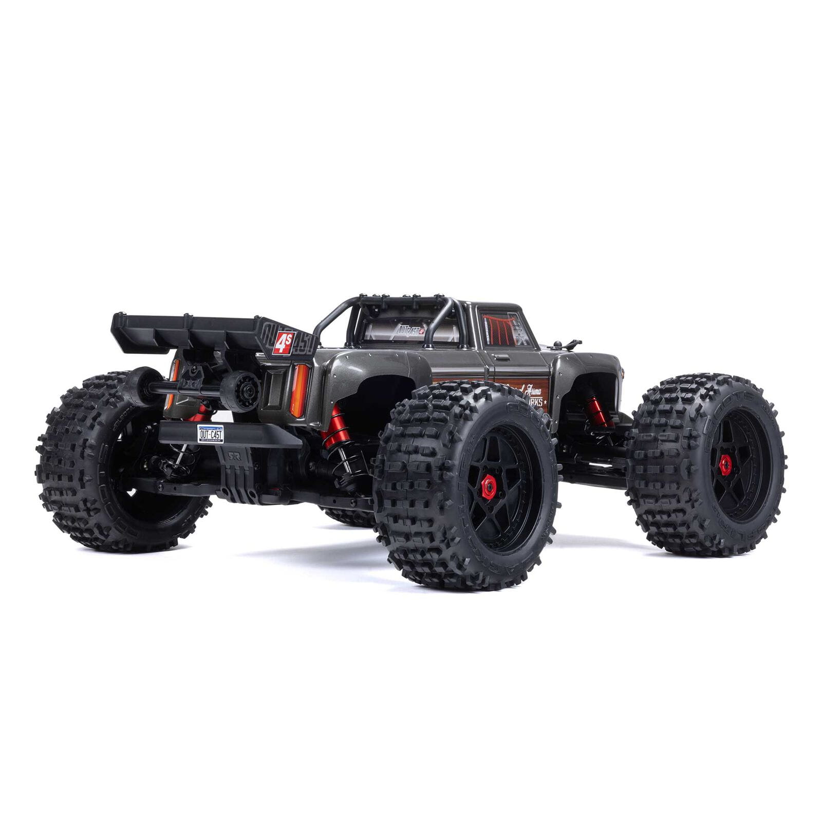 ARRMA OUTCAST 4X4 4S BLX Stunt Truck 1_10 Gunmetal RTR ARRMA OUTCAST 4X4 4S BLX Stunt Truck 1_10 Gunmetal RTR