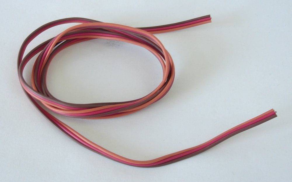 Pichler Servokabel 3 adrig 0_30mm2 Graupner _ JR 1 Meter - RC-Zubehoer