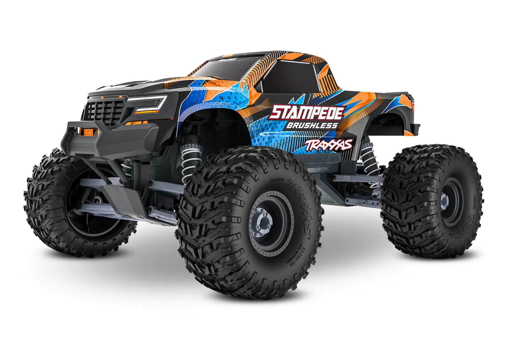 Traxxas Stampede 2WD Monster Truck 1:10 VX3 Brushless RTR Orange