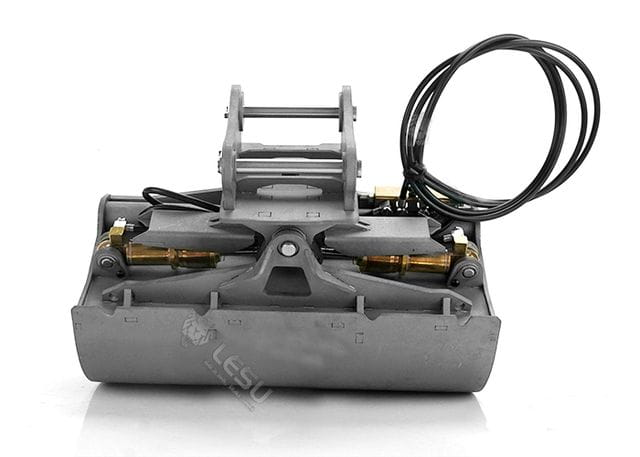 Lesu Grabenraeumloeffel hydr. schwenkbar fuer 36t-Bagger 58300 - RC-Zubehoer