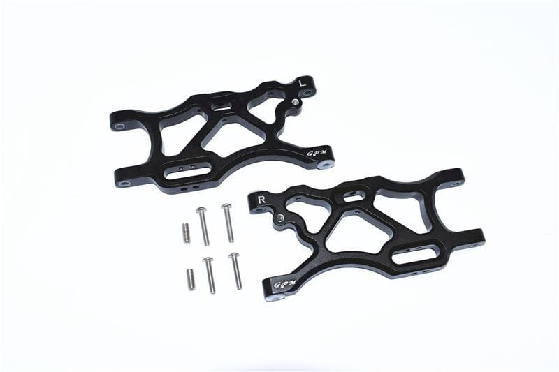 GPM Alu Querlenker unten hinten schwarz fuer ARRMA Limitless_ Infraction_ Kraton_ Typhon 6s - RC-Zube