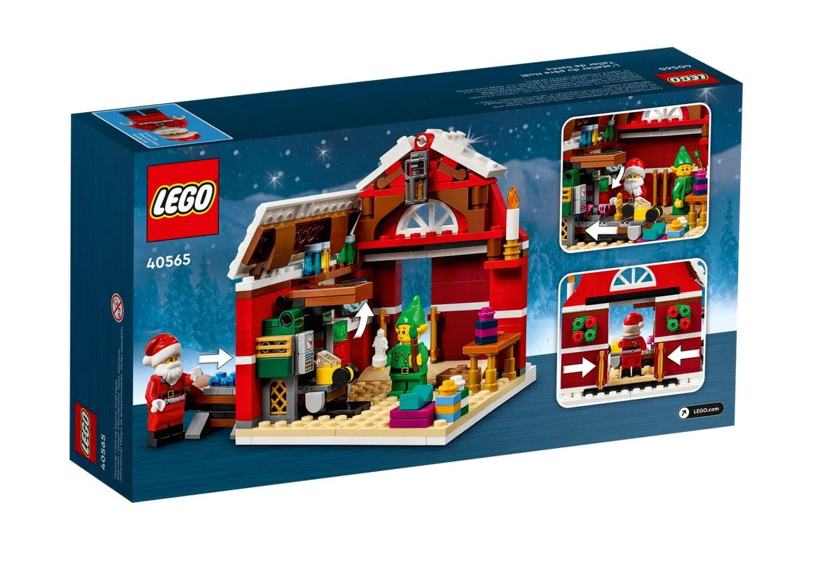 LEGO Exklusiv Set Werkstatt des Weihnachtsmanns Limitiert 329 Teile