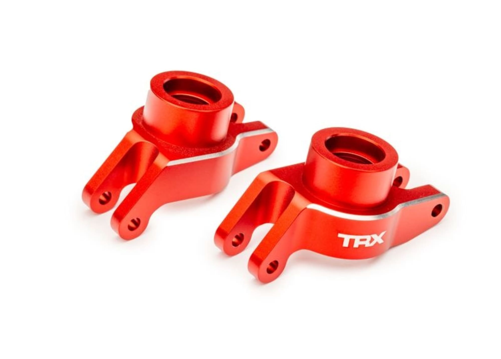 Traxxas Radtraeger hi Aluminium rot _2_ fuer Maxx _ Maxx Slash fuer RC Modelle