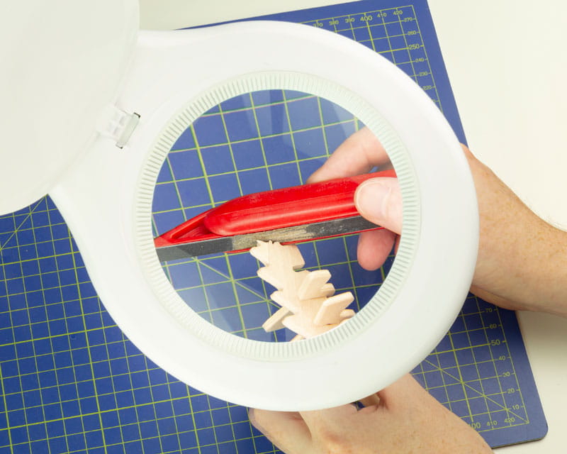 Krick Standlupe 125 mm Ø  11W mit LED Beleuchtung 60 LEDs - RC-Zubehoer