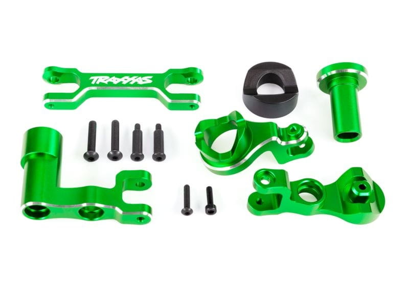 Traxxas Servosaver Umlenkung Alu gruen - RC-Zubehoer
