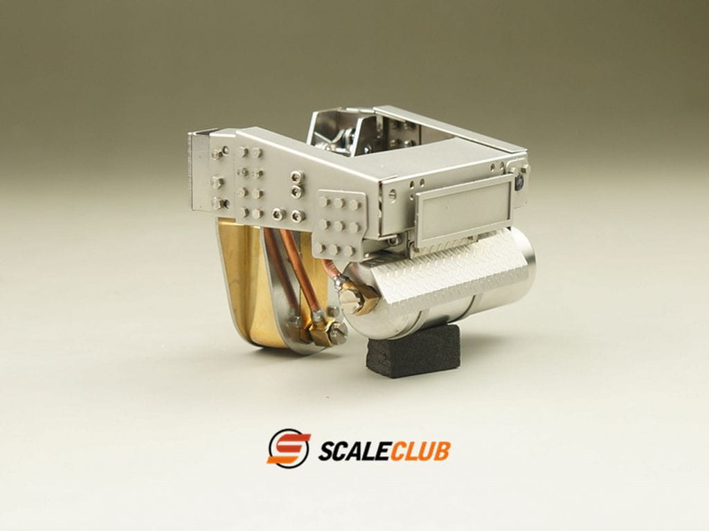 ScaleClub 1_14 Liftachse hydraulisch SCANIA fuer nichtangetriebene Achs - RC-Zubehoer