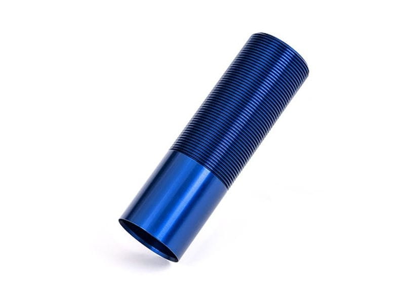 Traxxas GTX Daempfergehaeuse medium Alu blau eloxiert _1_ - RC-Zubehoer