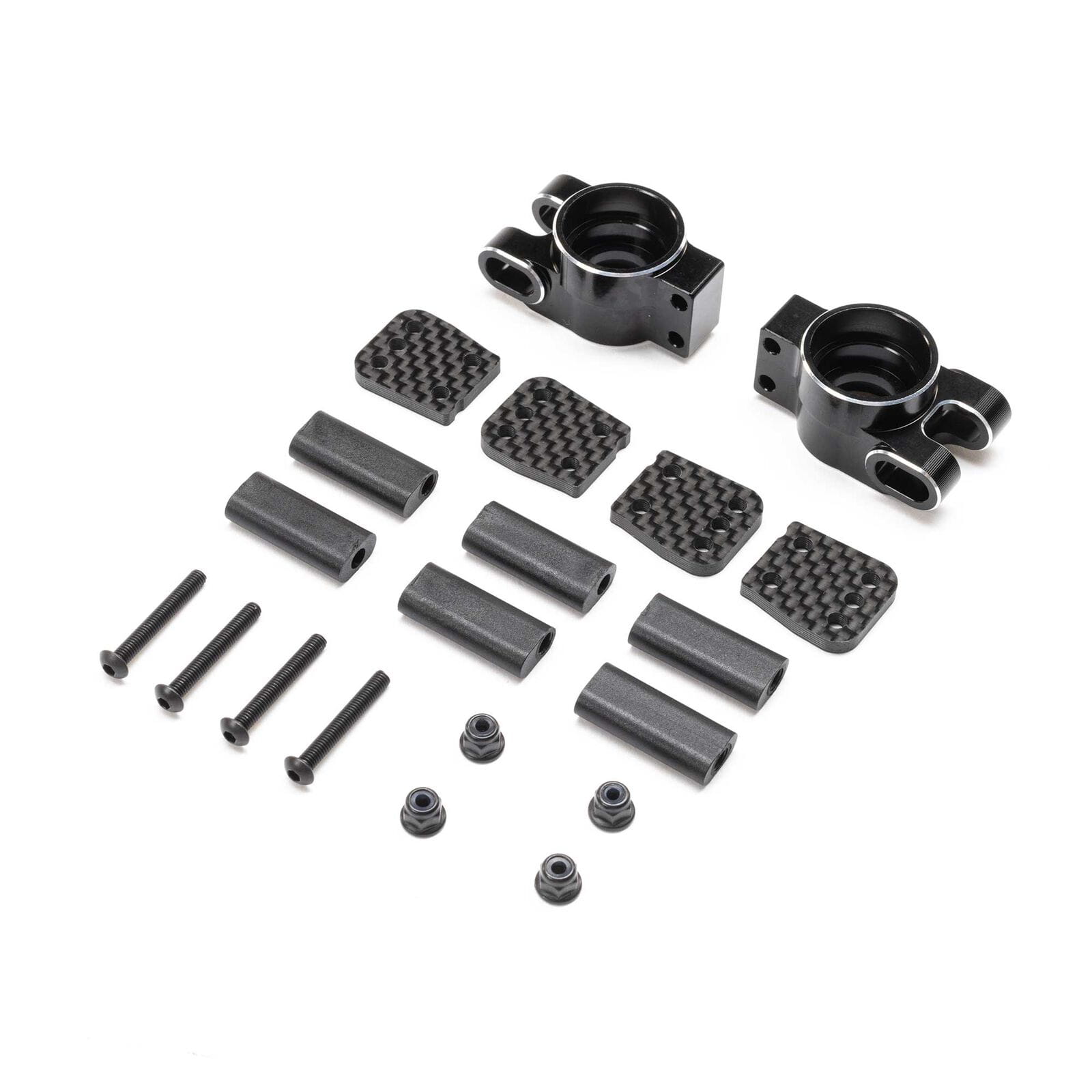 Losi Rear Hub_ Aluminum_ 8X_ 8XE 2.0 - RC-Zubehoer