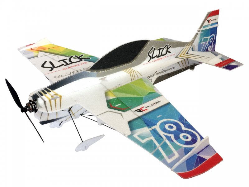 RC Factory RC Flugzeug Slick Superlite _Fun_ _ 830 mm - RC-Zubehoer