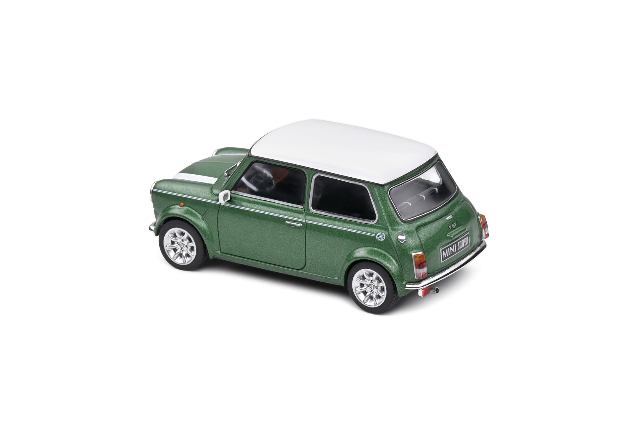 Mini Cooper S 1994 Modellauto in British Racing Green 1_43 Massstab von Solido