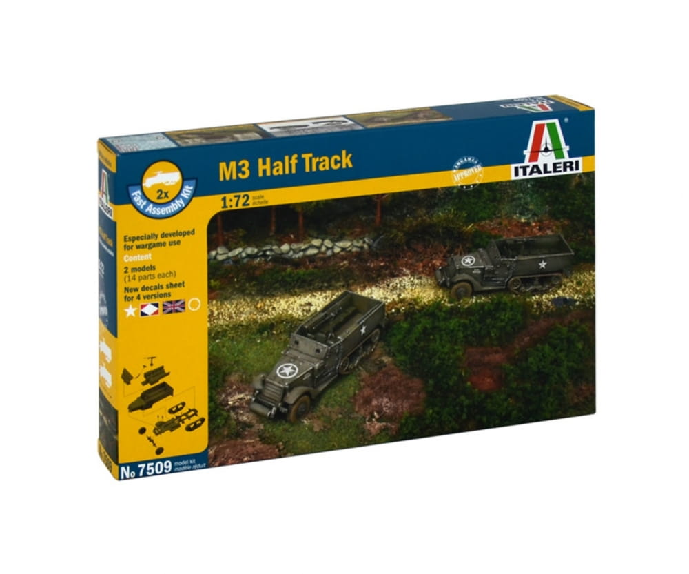 Italeri 1:72 M3A1 Half Track