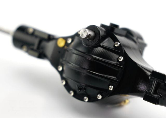 Lesu 1:14 Differenzialachse V2 hinten sperrbar mit Durchtrieb Alu Lesu 1:14 Differenzialachse V2 hinten sperrbar mit Durchtrieb Alu