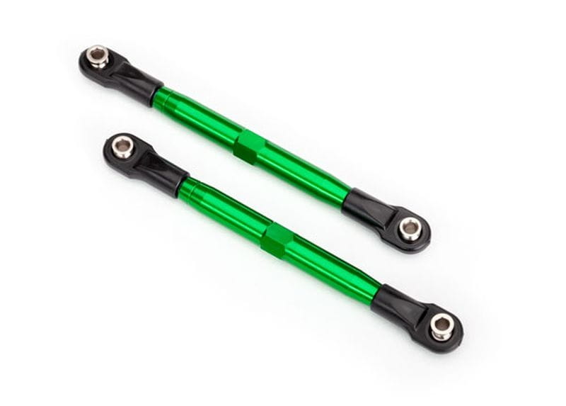 Traxxas L_R Gewindestange Camber 87mm vo_hi Alurohr gruen eloxiert - RC-Zubehoer