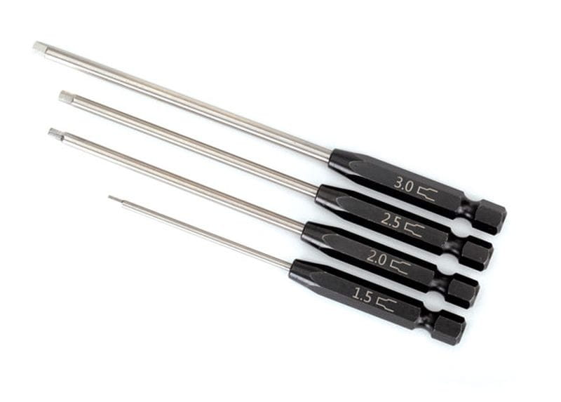 Traxxas Speed-Bit Set, Innensechskant Gerade 4teilig 1/4Zoll