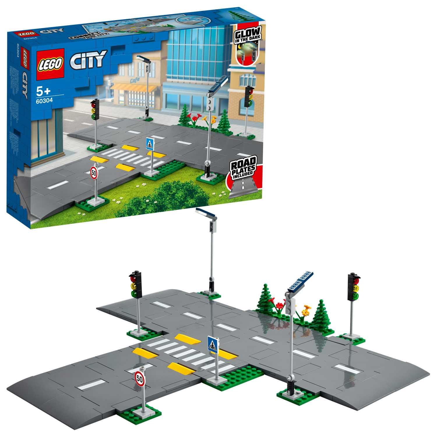 LEGO City Straßenkreuzung mit Ampeln