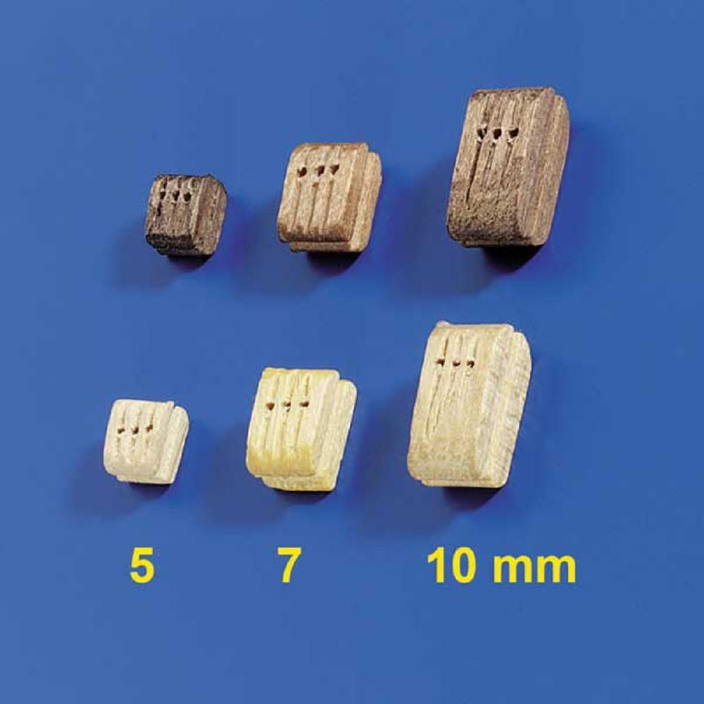Krick Dreifachbloecke 5mm _10 Stueck_ - RC-Zubehoer