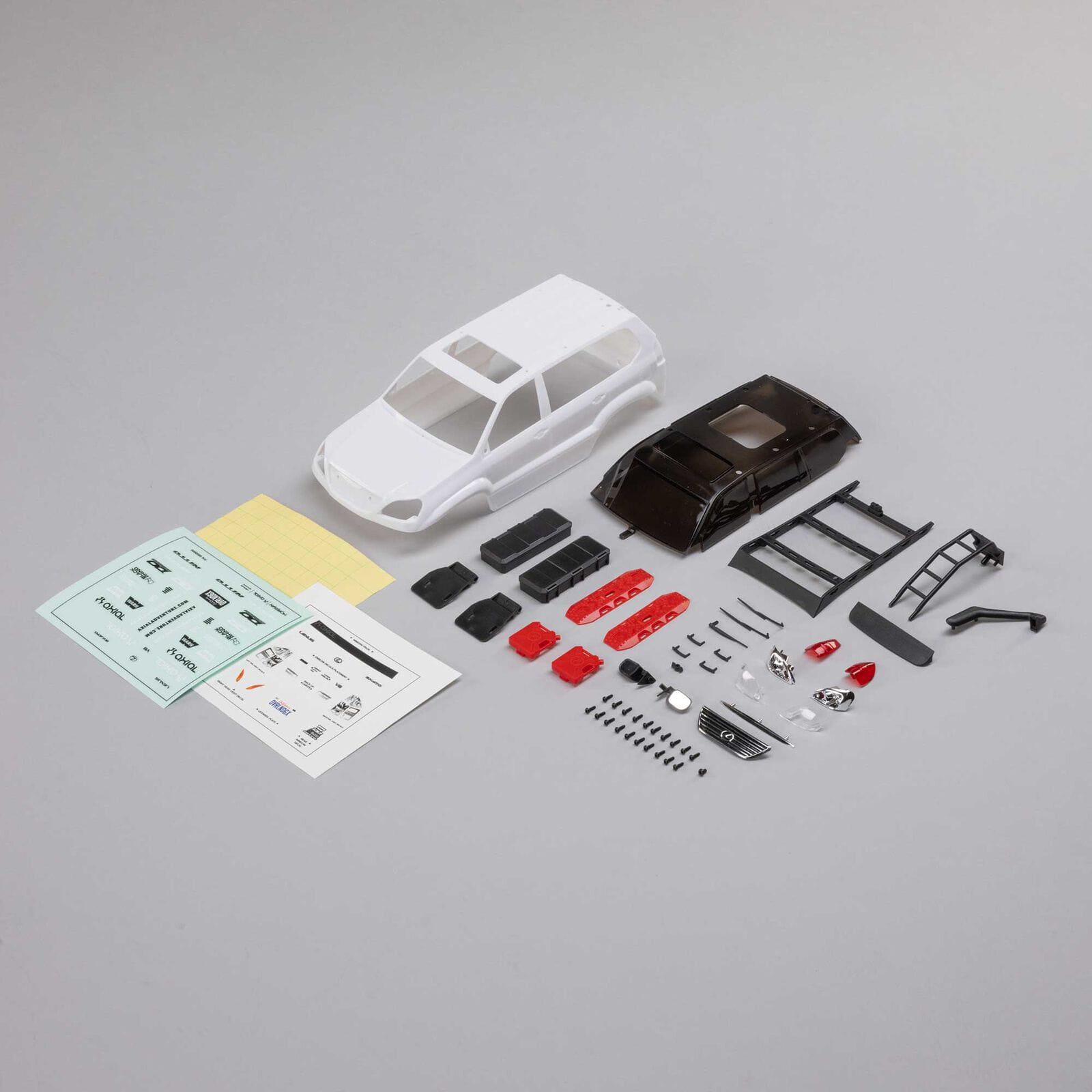 Axial Karosserie Weiss_ SCX24 Lexus GX 470 - RC-Zubehoer