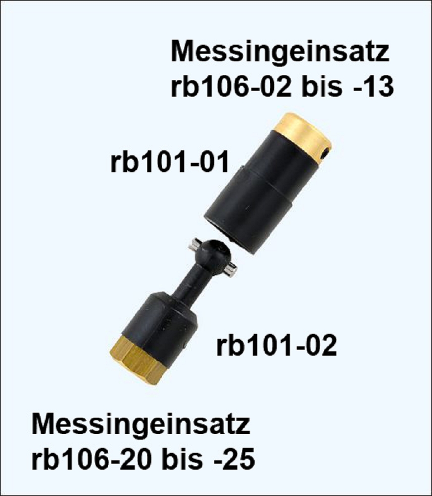 Krick Kupplungs-Messingeinsatz 3_16 Zoll - RC-Zubehoer