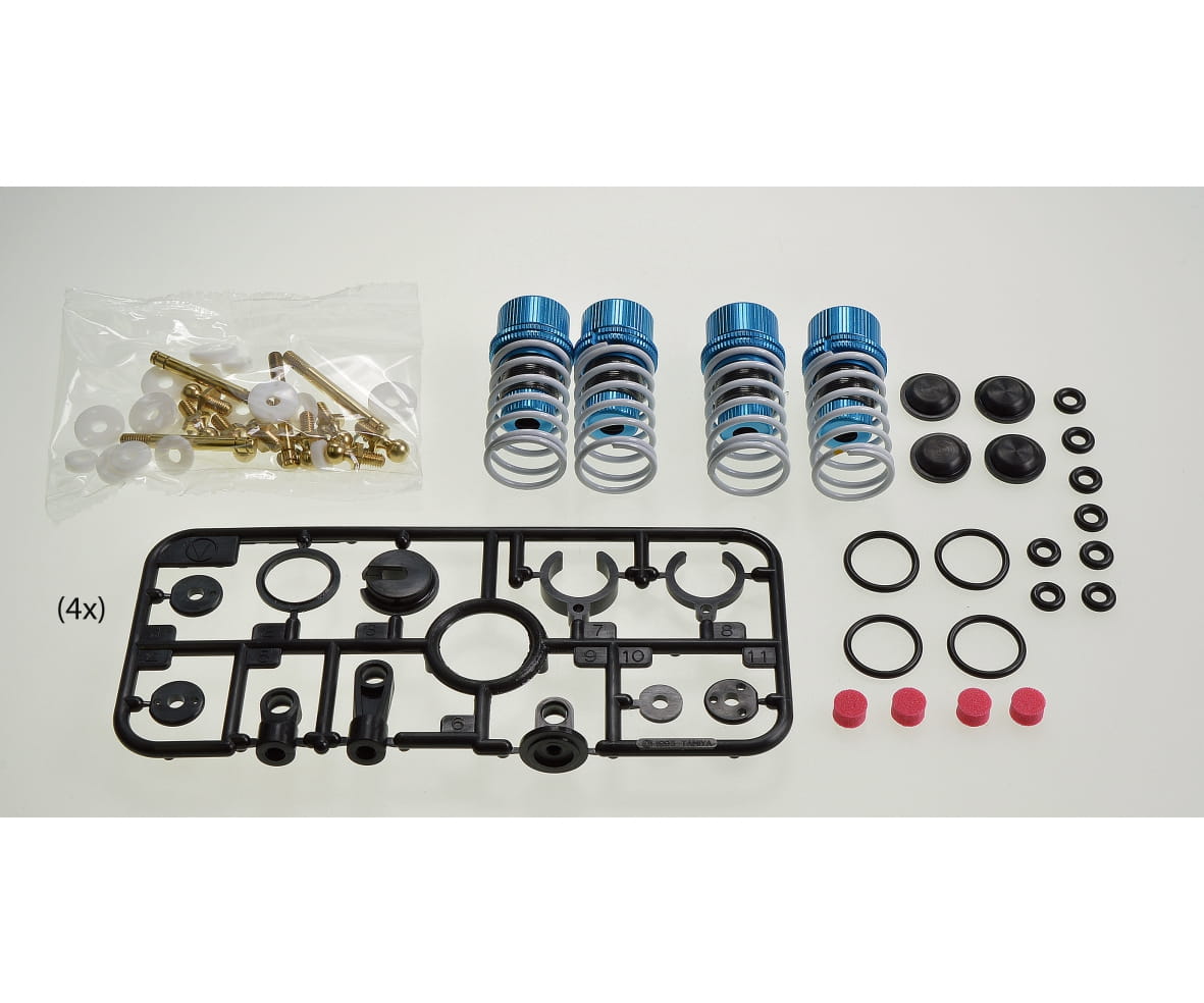 Tamiya TRF Öldämpfer-Set Schwarz besch. (4) Tamiya TRF Öldämpfer-Set Schwarz besch. (4)