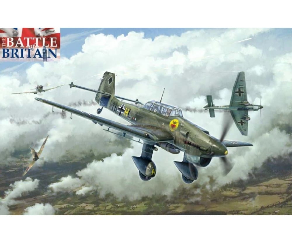 Italeri 1:48 Junkers JU-87B Stuka Bat.o.Brit. Italeri 1:48 Junkers JU-87B Stuka Bat.o.Brit.