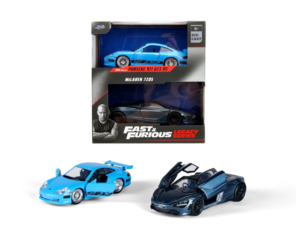 Jada Fast & Furious Twin Pack 1:32 Wave 1/2 Jada Fast & Furious Twin Pack 1:32 Wave 1/2
