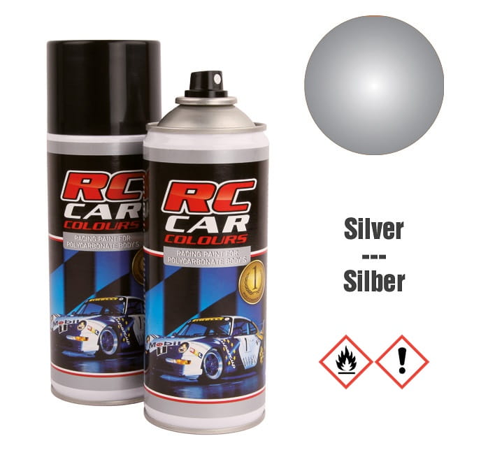 Robitronic Lexan Spray Silber 933 150 ml